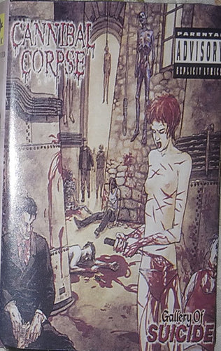 Cannibal Corpse - Gallery of Suicide CASSETTE