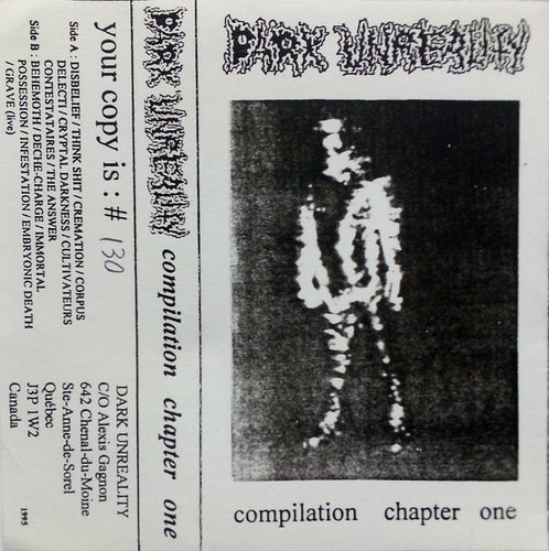 Dark Unreality - Compilation Chapter One CASSETTE