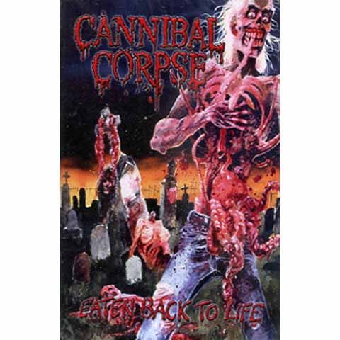 Cannibal Corpse - Eaten Back to Life CASSETTE