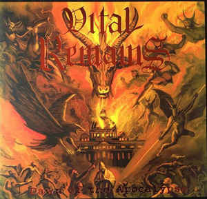 Vital Remains - Dawn of the Apocalypse ORANGE / GOLD SWIRL LP