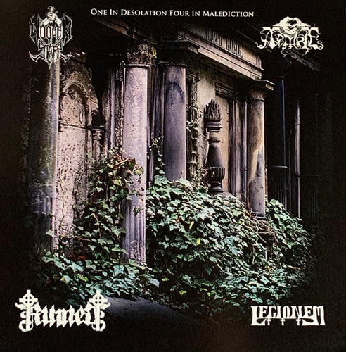 One in Desolation Four in Malediction - split CD