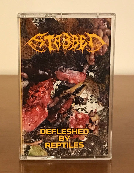 Stabbed - Defleshed by Reptiles CASSETTE