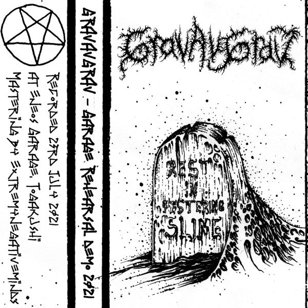Gravavgrav - Garage Rehearsal Demo 2021 CASSETTE