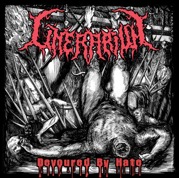 Cinerarium / Cannibe - Devoured by Hate / Severe Facial Collisions split CD