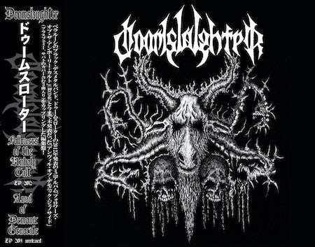 Doomslaughter - Followers of the Unholy Cult / Anvil of Demonic Genocide COMP CD