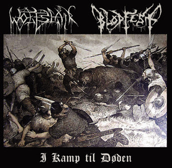 Blodfest / Wolfslair - I Kamp Til Doden SPLIT CD