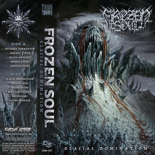 Frozen Soul - Glacial Domination CASSETTE