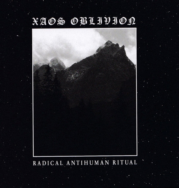 Xaos Oblivion - Radical Antihuman Ritual CD