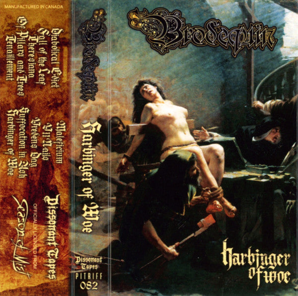 Brodequin - Harbinger of Woe CASSETTE