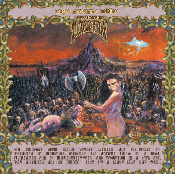 Heraldica de Mandrake - Magia Subversiva Metalica DOUBLE CD