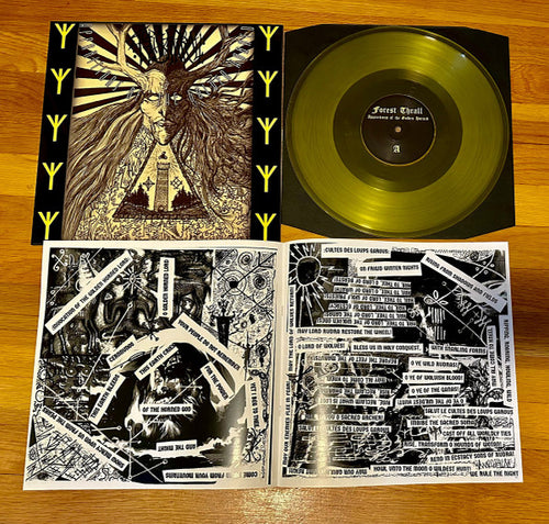 Forest Thrall - Apparitions of the Golden Horned YELLOW LP