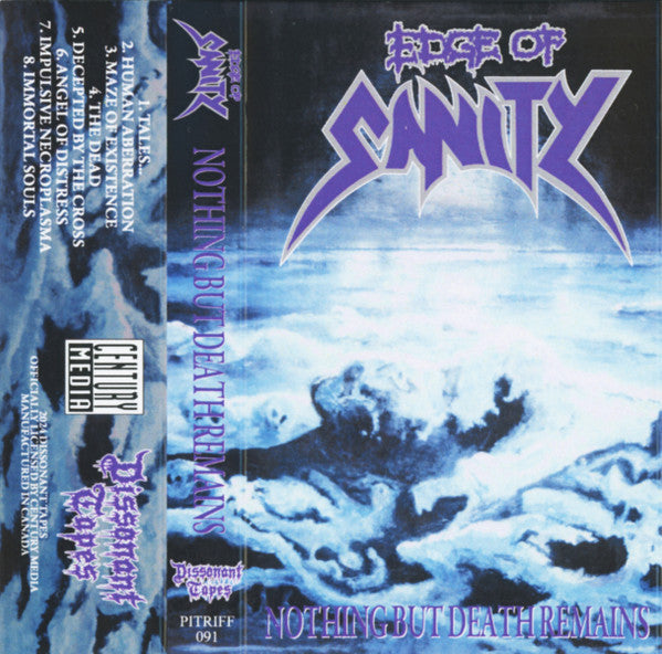 Edge of Sanity - Nothing but Death Remains CASSETTE