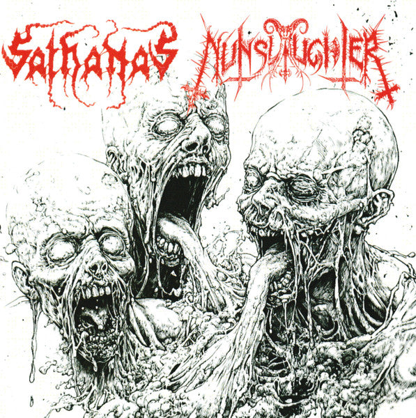 Sathanas / Nunslaughter - Torn Apart SPLIT CD