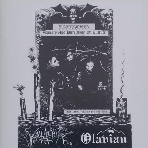 Olavian \ Vallachia - Majesty And Pure Sign Of Culture SPLIT CD