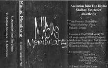 Mucus Membrane - 3 Song Sampler 96 DEMO CASSETTE
