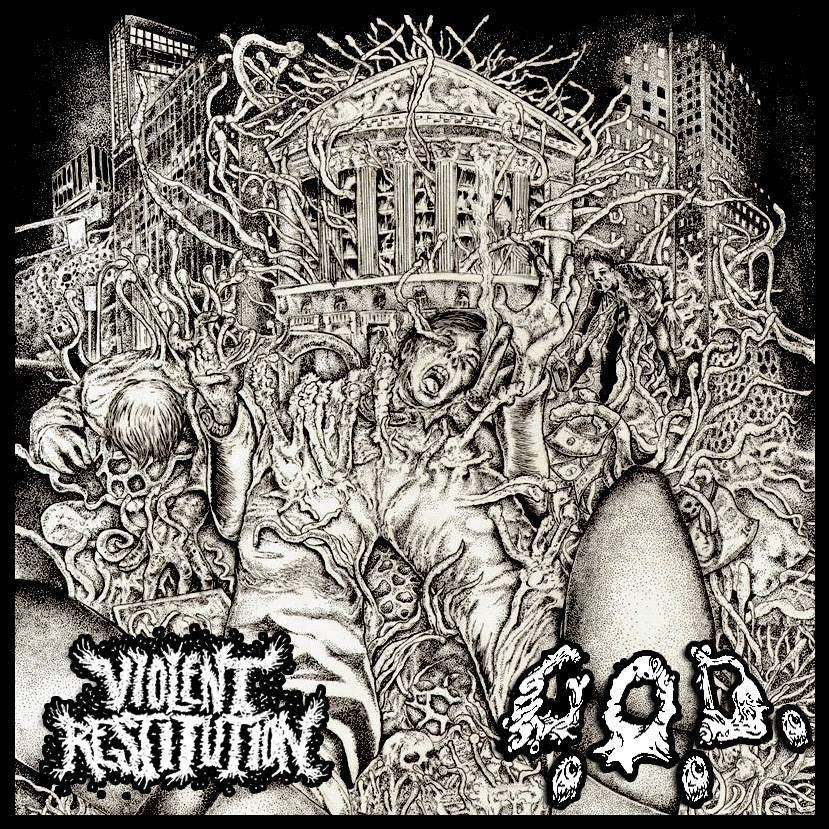 Violent Restitution / G.O.D. - S/T SPLIT 7