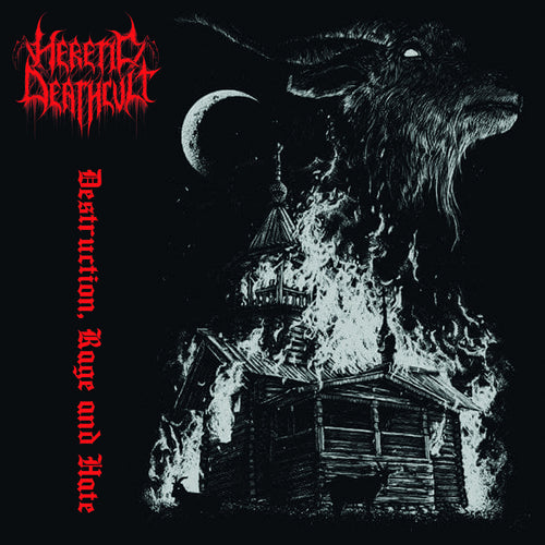 Heretic Deathcult - Destruction, Rage and Hate EP CD