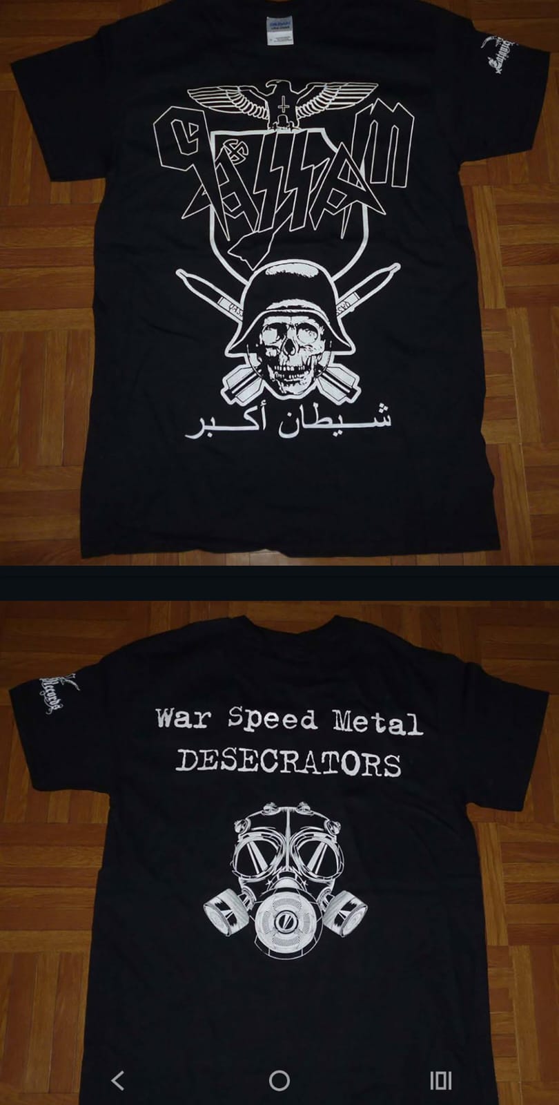 Qassam - Secret Weapon Tests in the Bunkers of Genocide and Abomination T-shirt