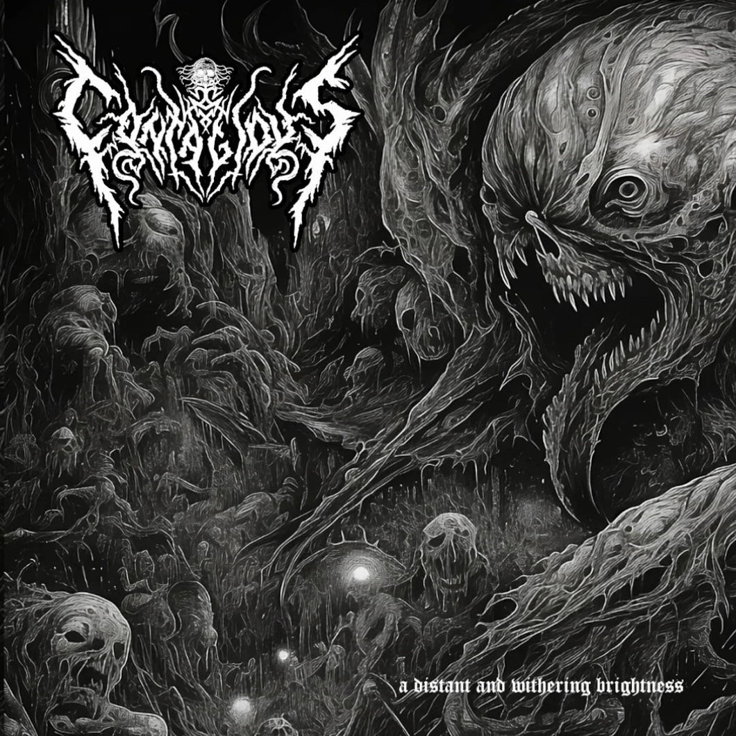 Contagious - a distant and withering brightness EP CD
