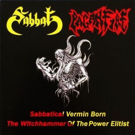Sabbat / Paganfire - Sabbatical Vermin Born / The Witchhammer of the Power Elitist SPLIT CD