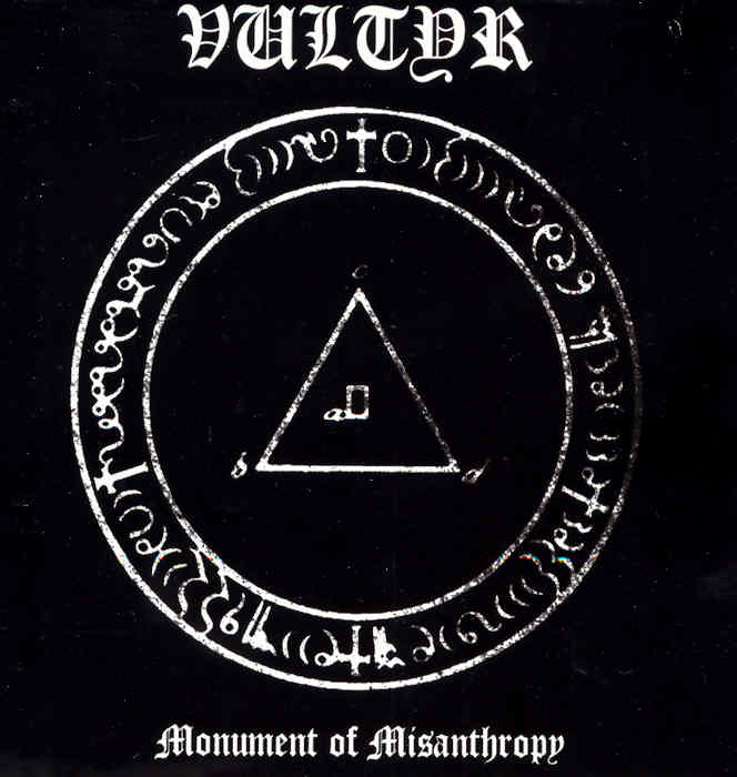 Vultyr - Monument of Misanthropy CD