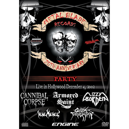 Metal Blade 20th Anniversary - DVD/CD