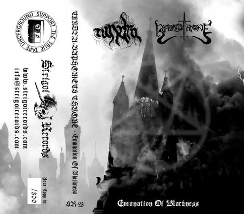 Tundra / Baphomet's Throne - Emanation of Blackness split Cassette