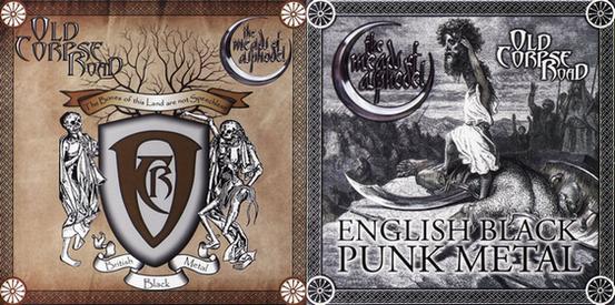 Old Corpse Road / The Meads Of Asphodel - The Bones of This Land Are Not Speechless / English Black Punk Metal split CD