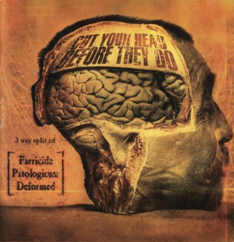 Parricide[POLAND] / Deformed / Patologicum - Cut Your Head Before They Do split CD