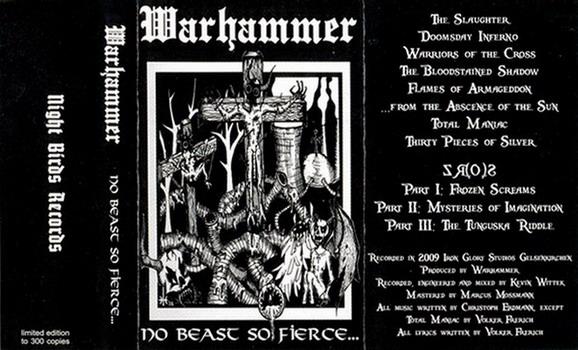 Warhammer - No Beast So Fierce... Cassette