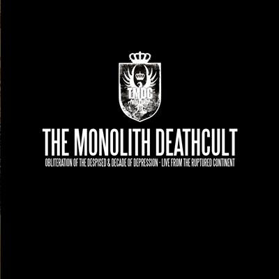 The Monolith Deathcult - Obliteration of the Despised & Decade of Depression - Live from the Ruptured Continent RED SPLATTER LP
