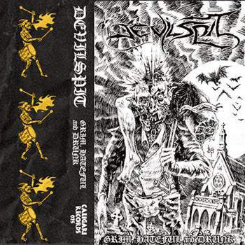 Devilspit - Grim, Hateful and Drunk Cassette