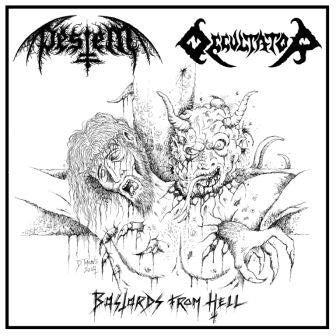 Pestem/Occultator - Bastards From Hell split CD
