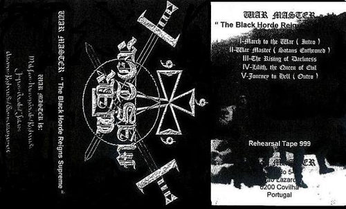 War Master[PORTUGAL] - The Black Horde Reigns Supreme Cassette