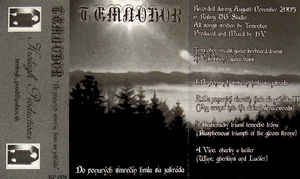 Temnohor - Do Ponurych Smrecin Hmla Sa Zakrada Cassette