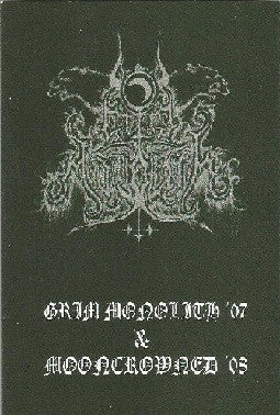 Grim Monolith - Grim Monolith & Mooncrowned Cassette