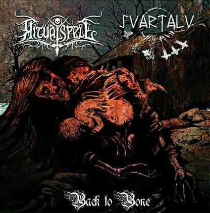 Ritual Spell / Svartalv - Back to Bone split CD
