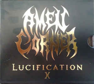 Amen Corner - Lucification X GOLD LETTERING SLIPCASE CD