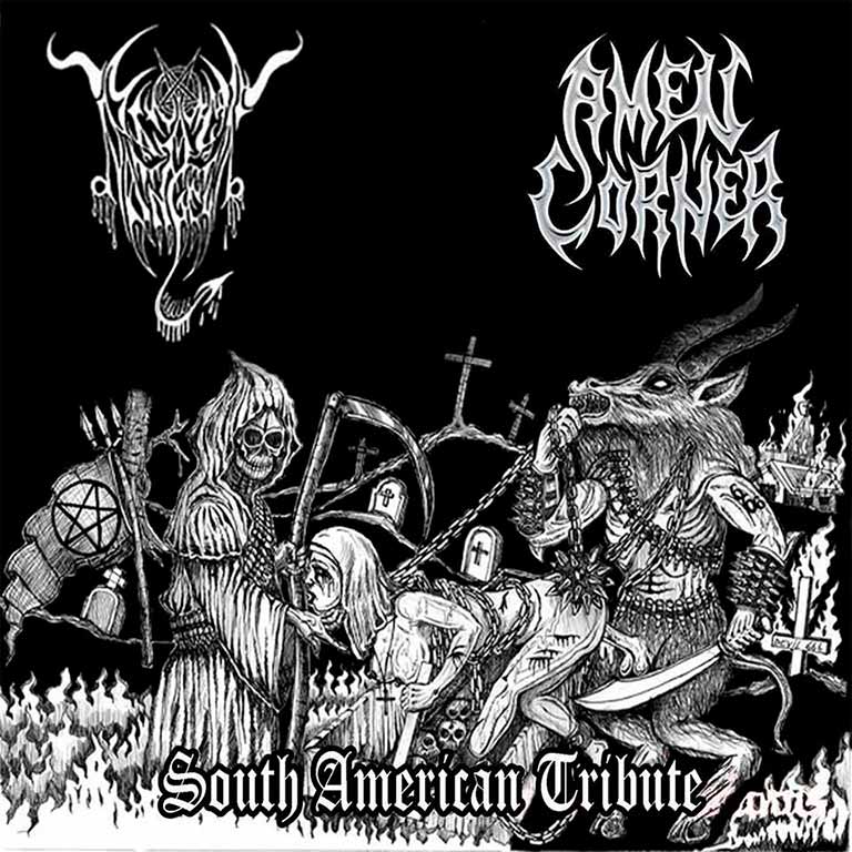 Amen Corner / Black Angel - South American Tribute split CD