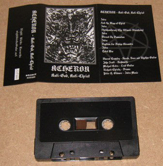 Acheron - Anti-God, Anti-Christ Cassette