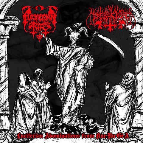 Luciferian Rites / Ereshkigal - Luciferian Abominations from Kur-Nu-Gi-A split CD