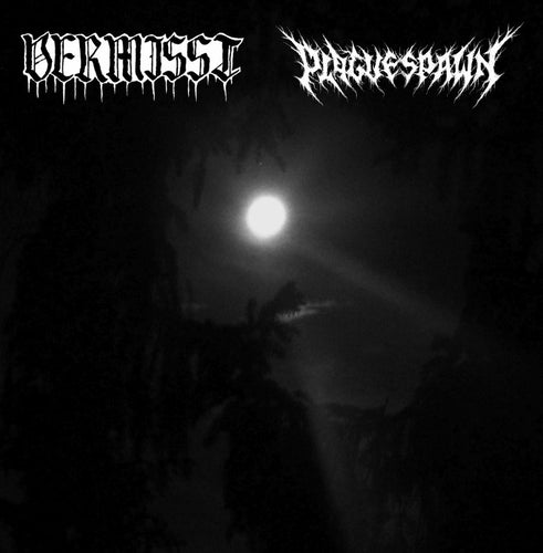 Vermisst / Plaguespawn - Lunar Emanations of Haunted Shrines split CD