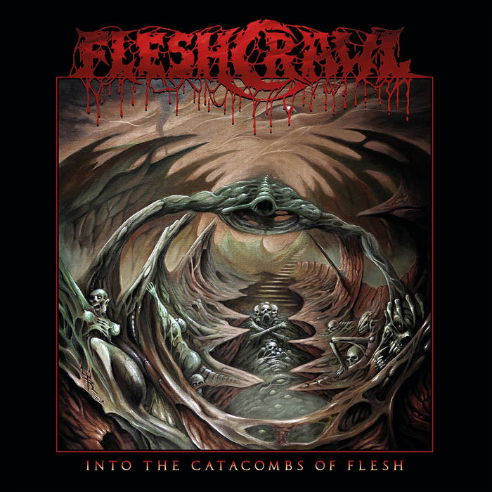 Fleshcrawl - Into the Catacombs of Flesh [ Old Shadows Records Edition] CD