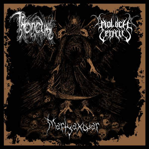 Throneum / Moloch Letalis - Martyaxwar split Cassette