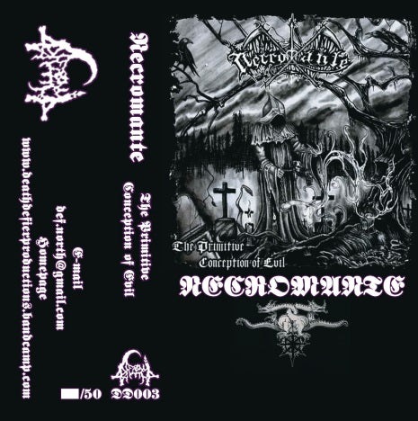 Necromante - The Primitive Conception of Evil EP Black Cassette