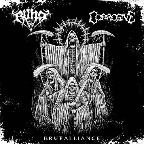 Corrosive / Runa - Brutalliance split CD