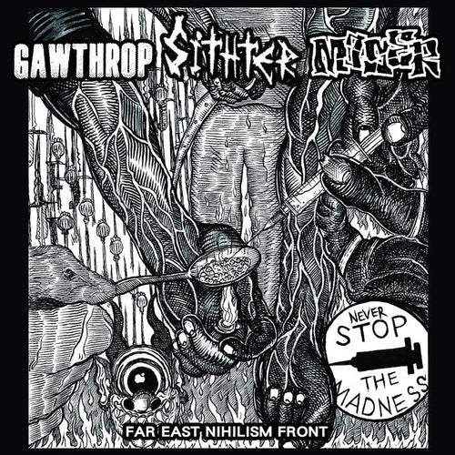 Gawthrop / Sithter / Miser - Far East Nihilism Front split CD