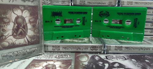 Osculum Obscenum / Cavernal - Feeding On Southern Horror split Cassette