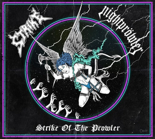 Strike / Nightpröwler - Strike of the Prowler - split DIGI CD
