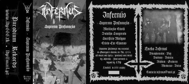 Infernus (PRT) - Suprema Profanacao TAPE
